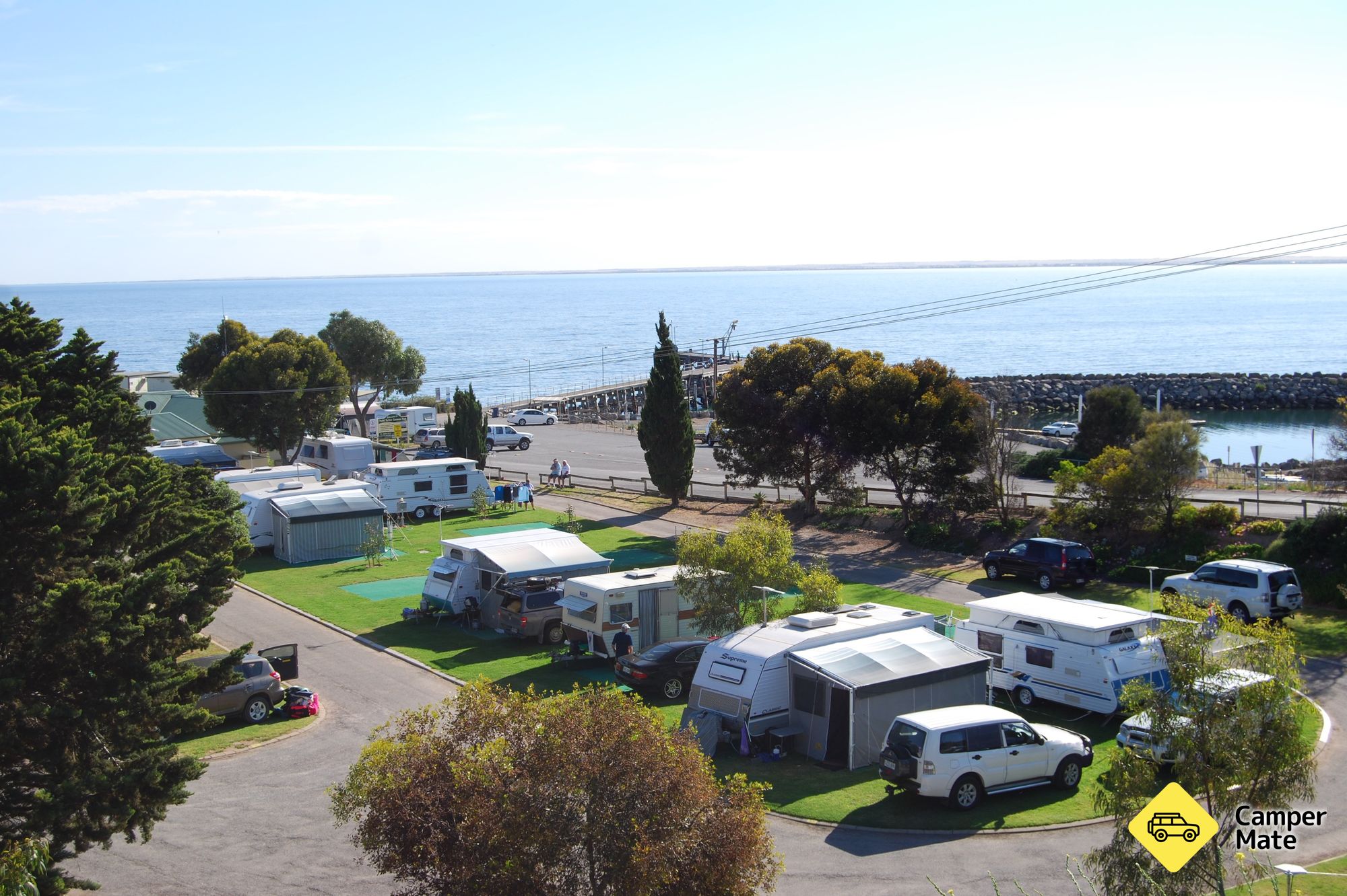 Point Turton פארק טורטון Point Turton Caravan Park, Yorke Peninsula, South Australia ...