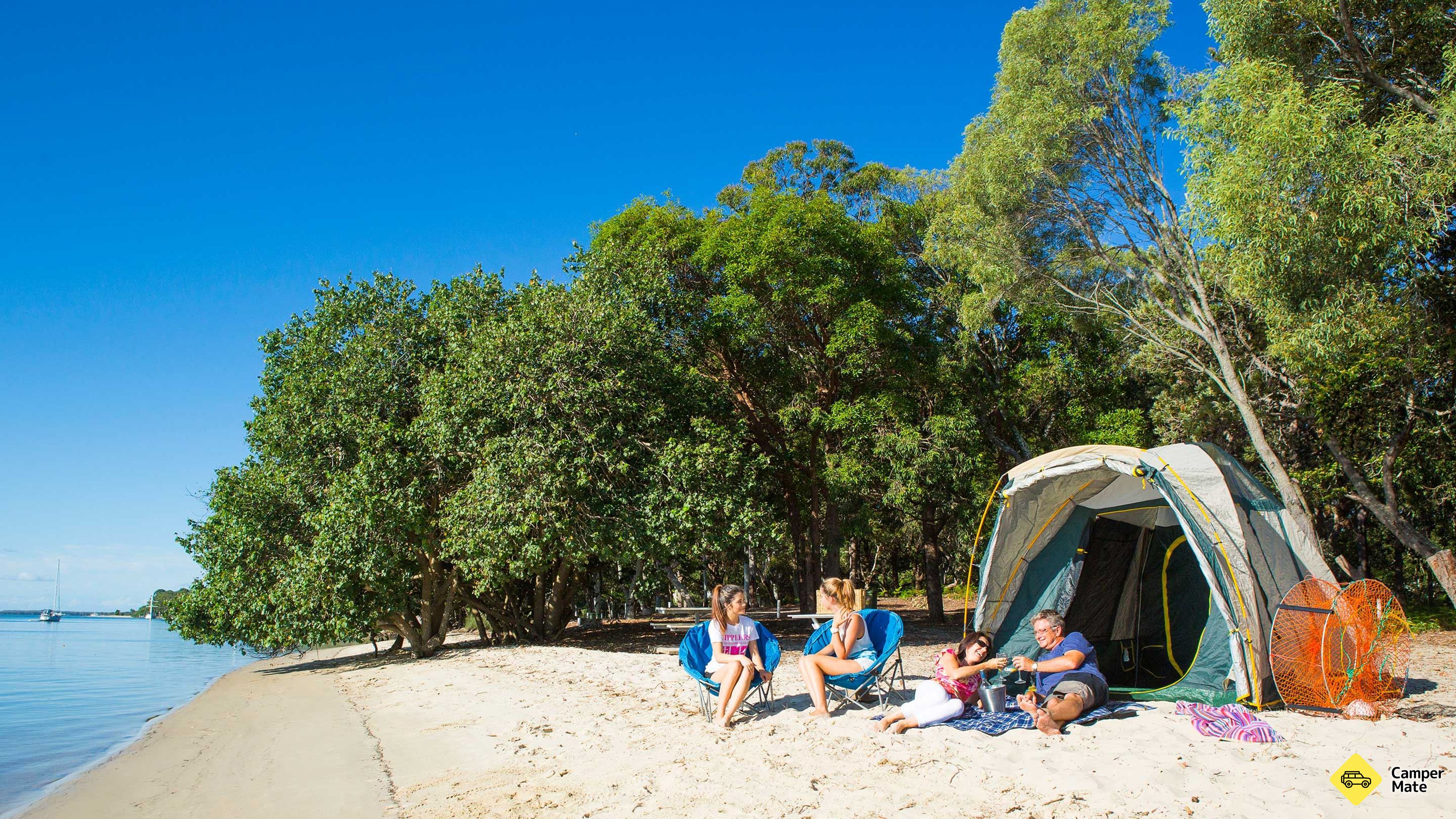Overzicht van South Stradbroke Island