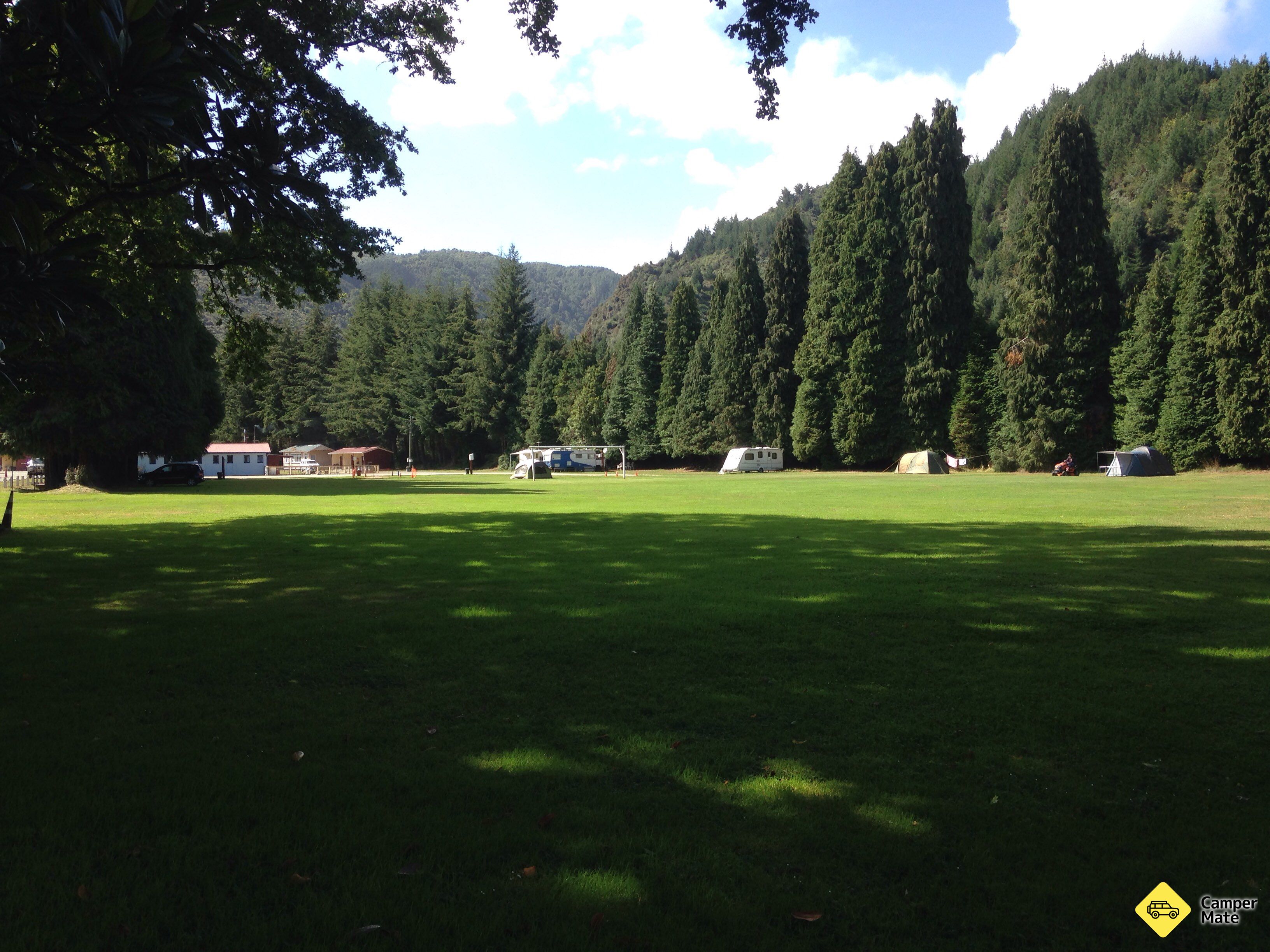 Reefton Domain tábor