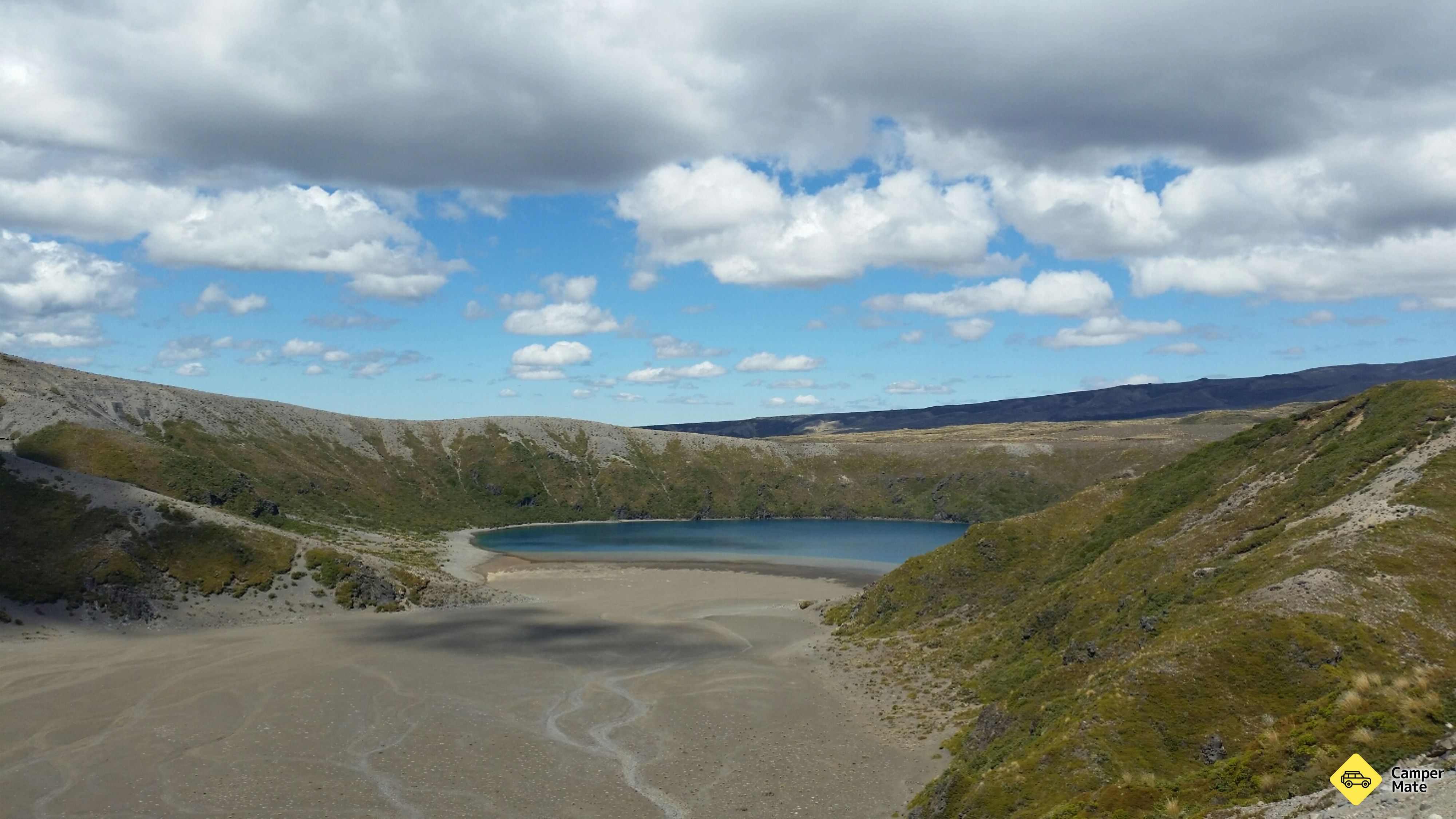 Lower Tama järven reitti