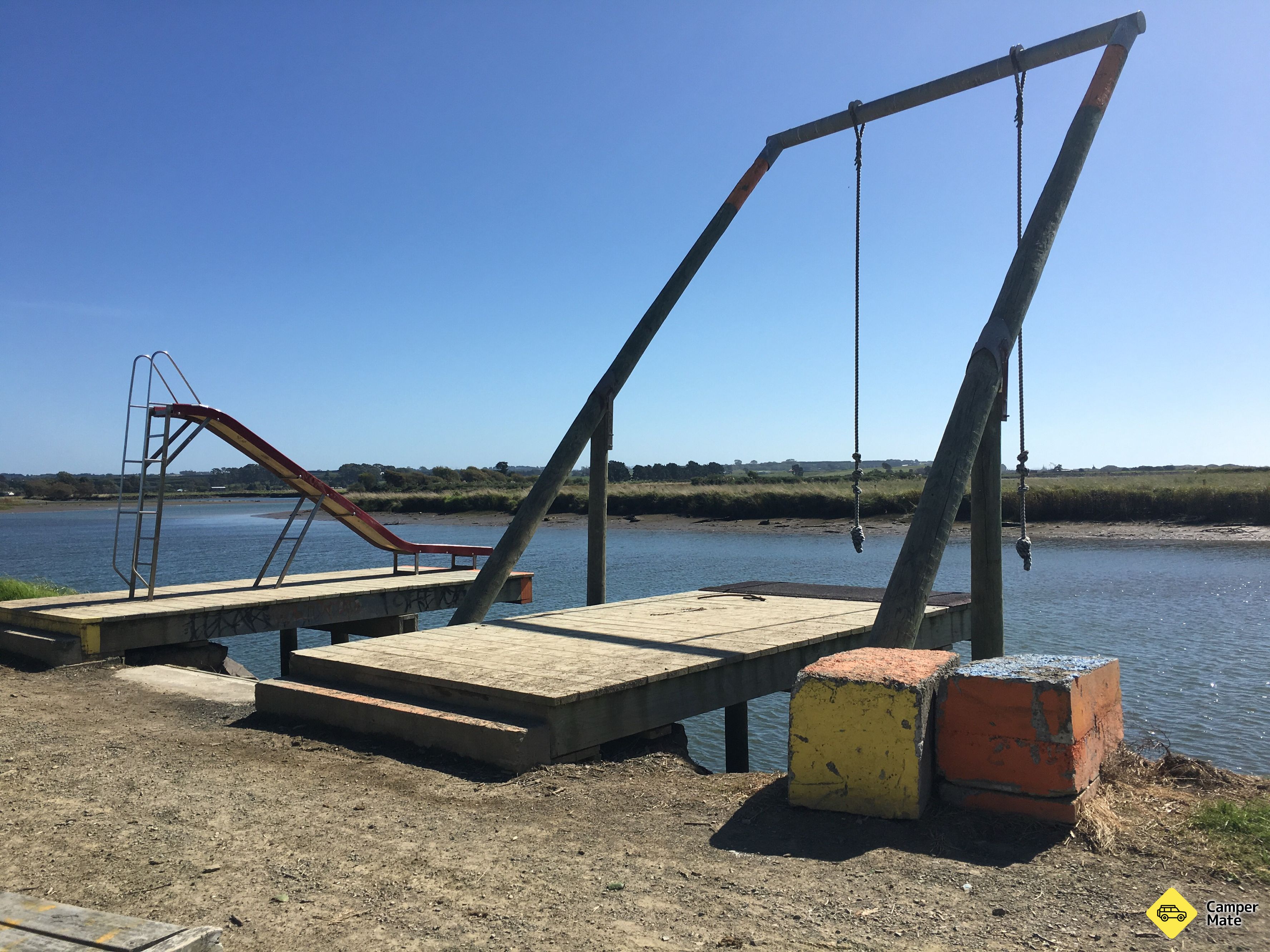 Otara River Svømming og Slide