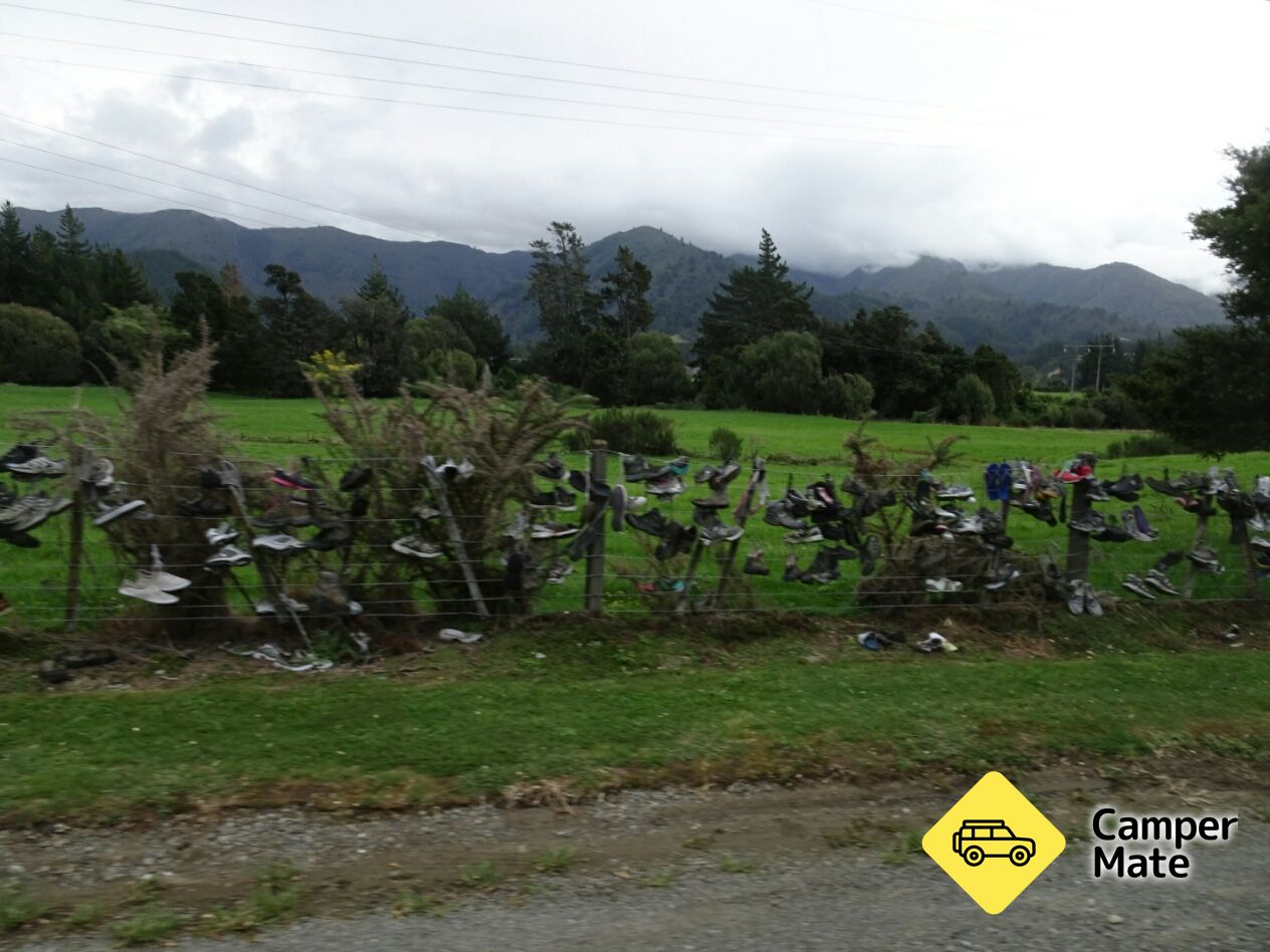 Takaka Shoe Fence