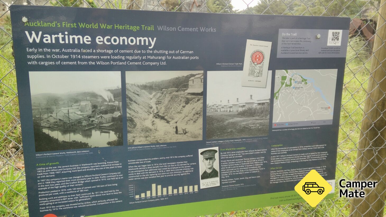 Wilson Cement Works Track