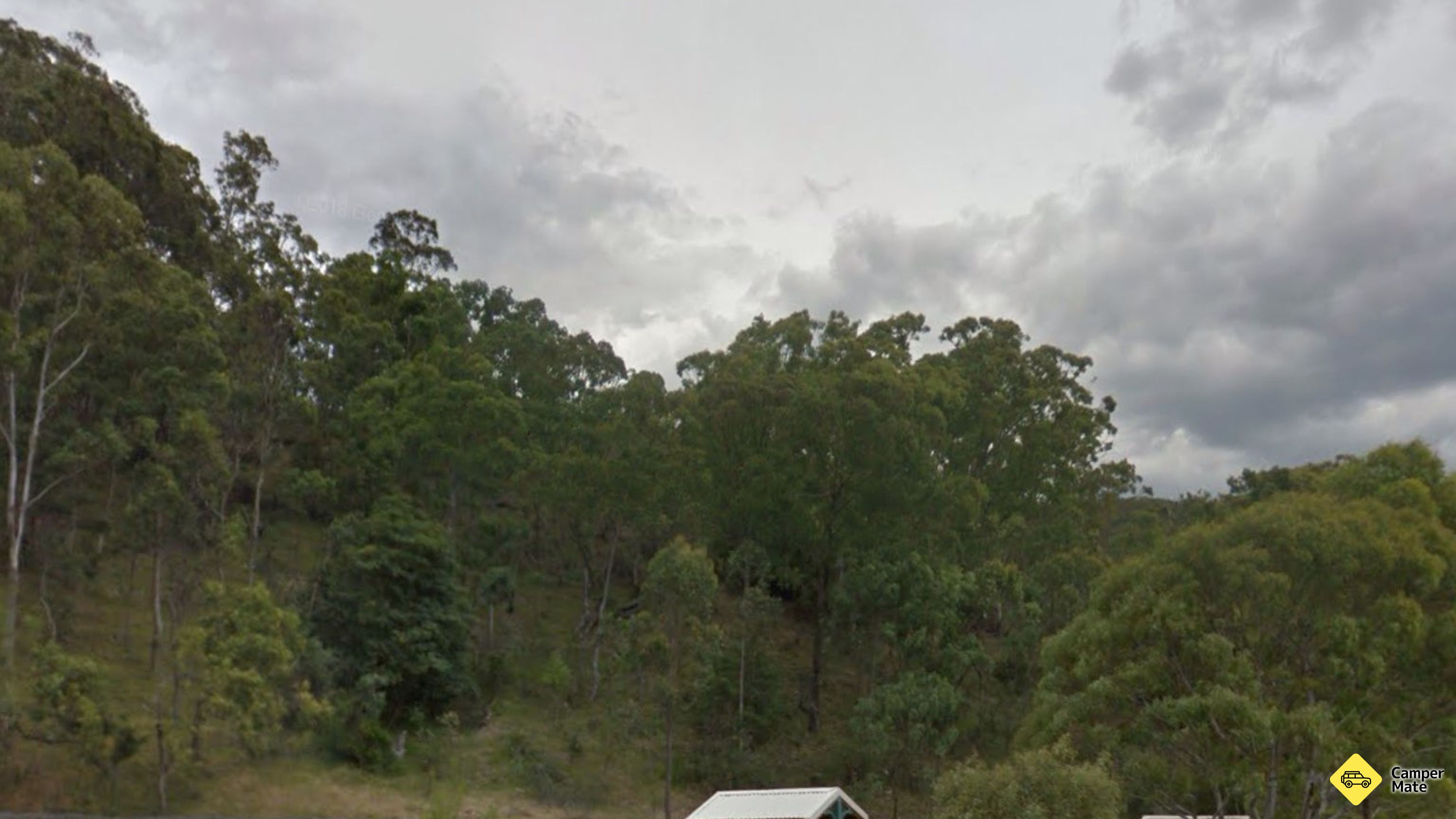 Overzicht van Nowlands Gap Rest Area