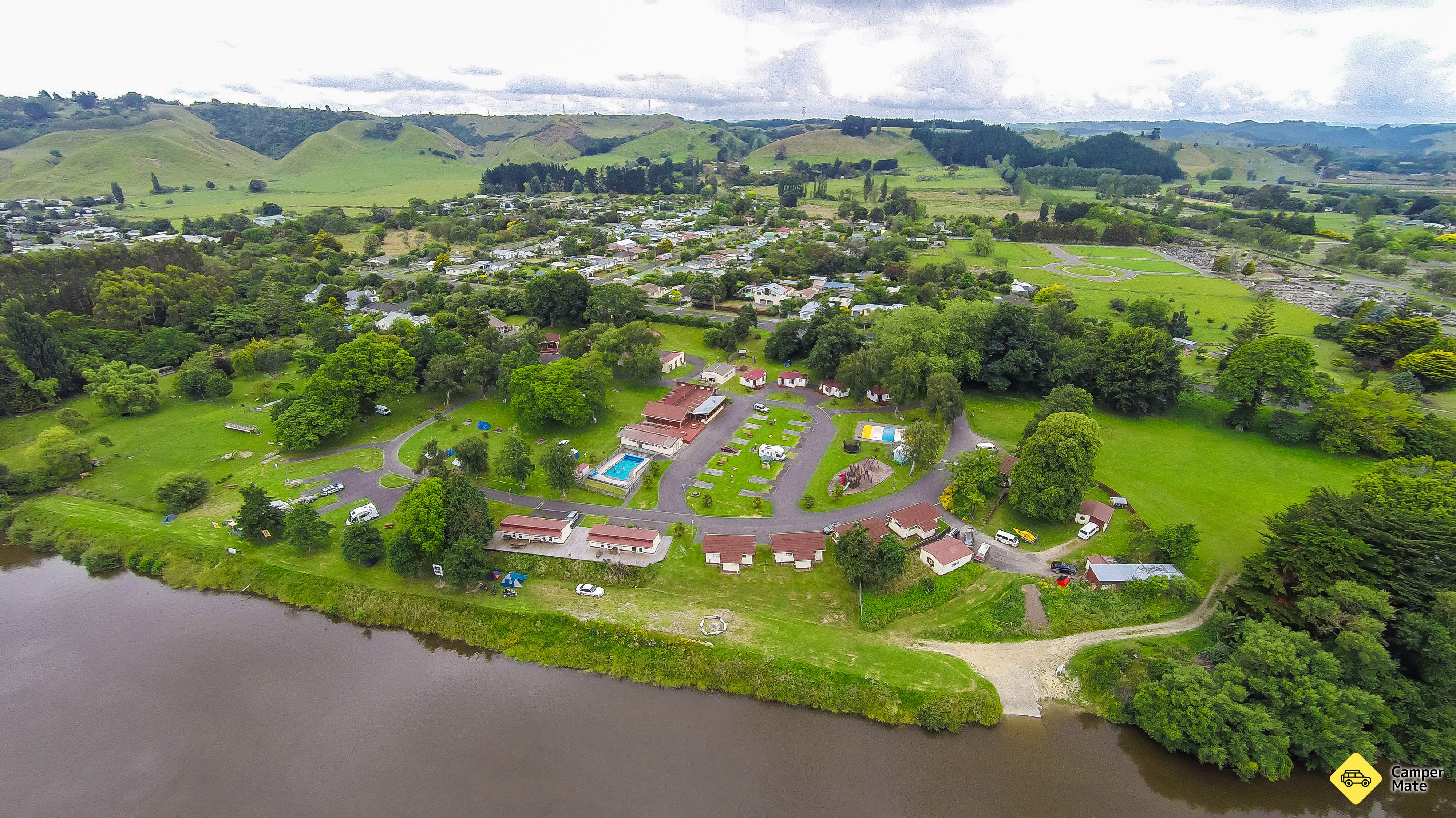 Restauracje w pobliżu Whanganui River Top 10 Holiday Park