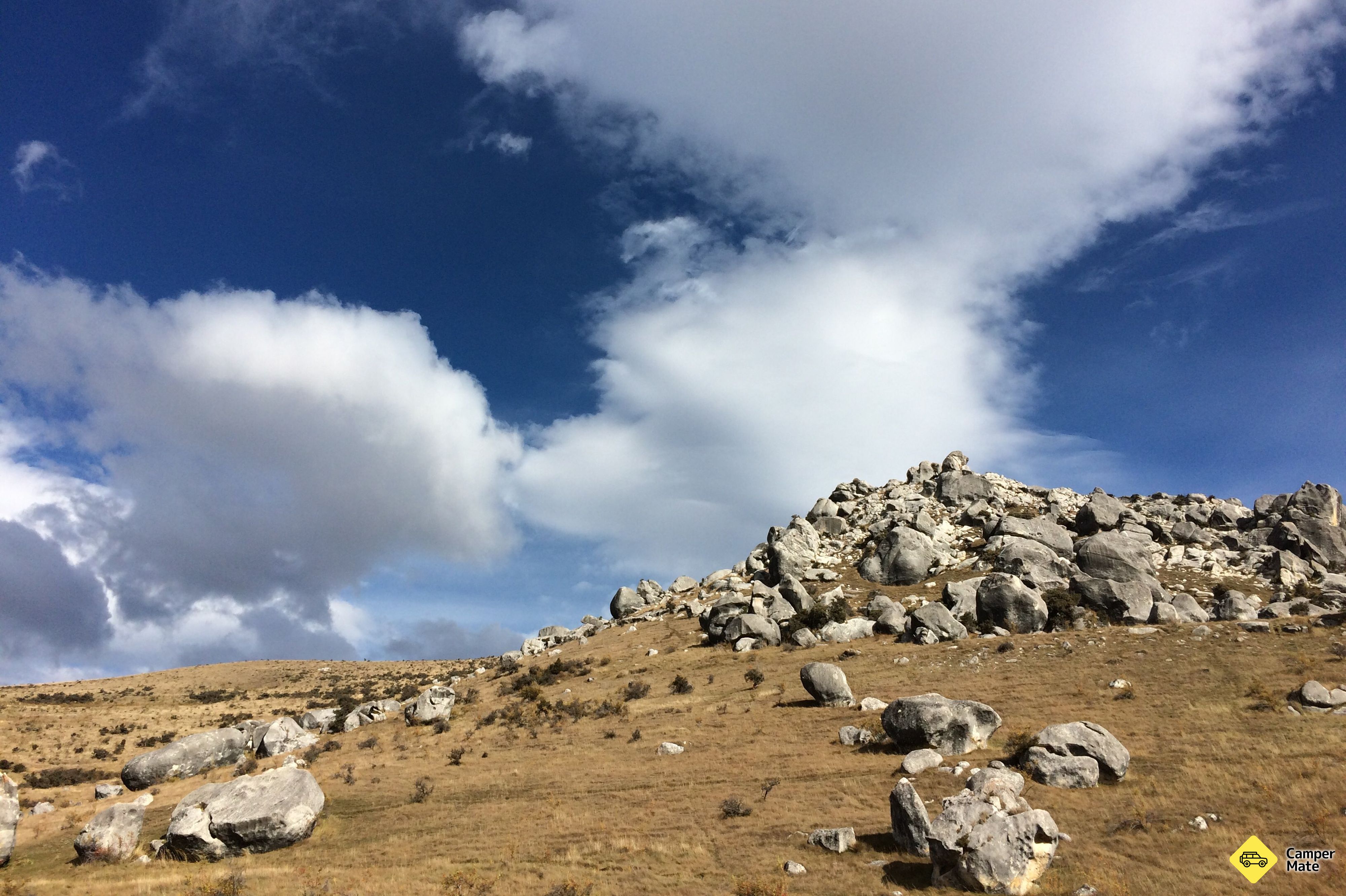Castle Hill, Bouldering and Walking