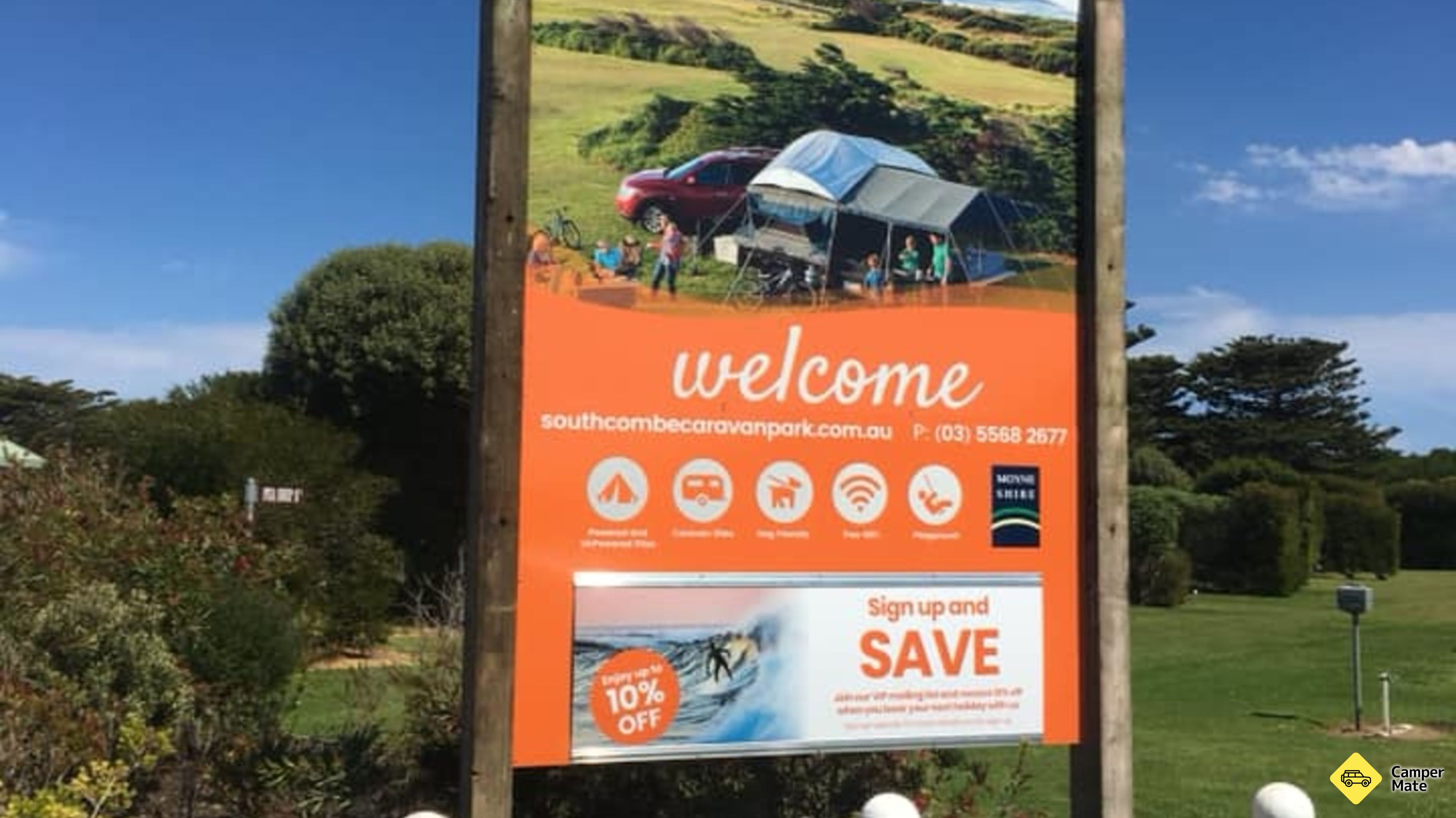 Ubytování Southcombe Port Fairy Caravan Park