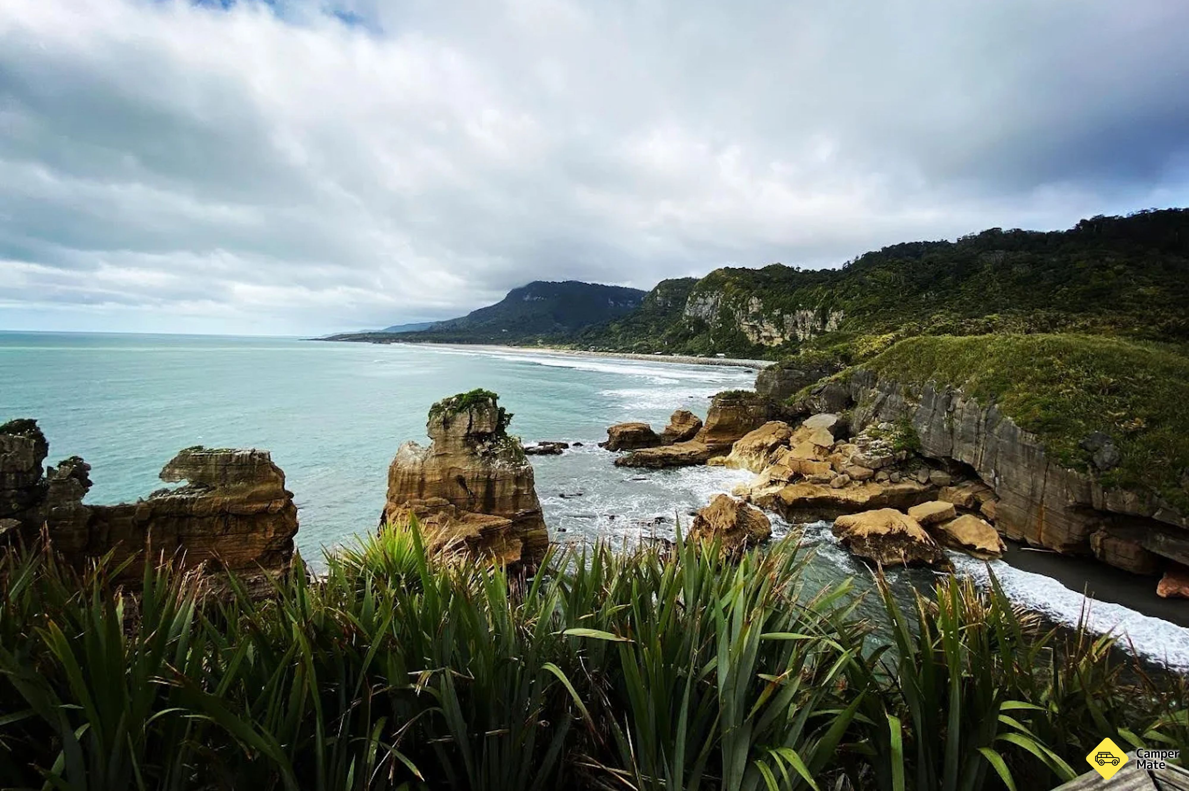 Punakaiki Cavern kort spasertur