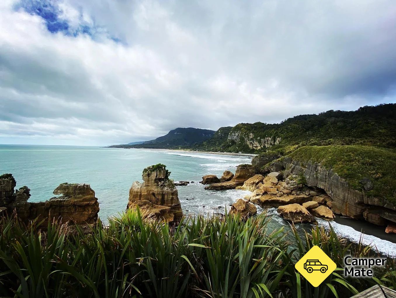 Punakaiki Cavern kort spasertur