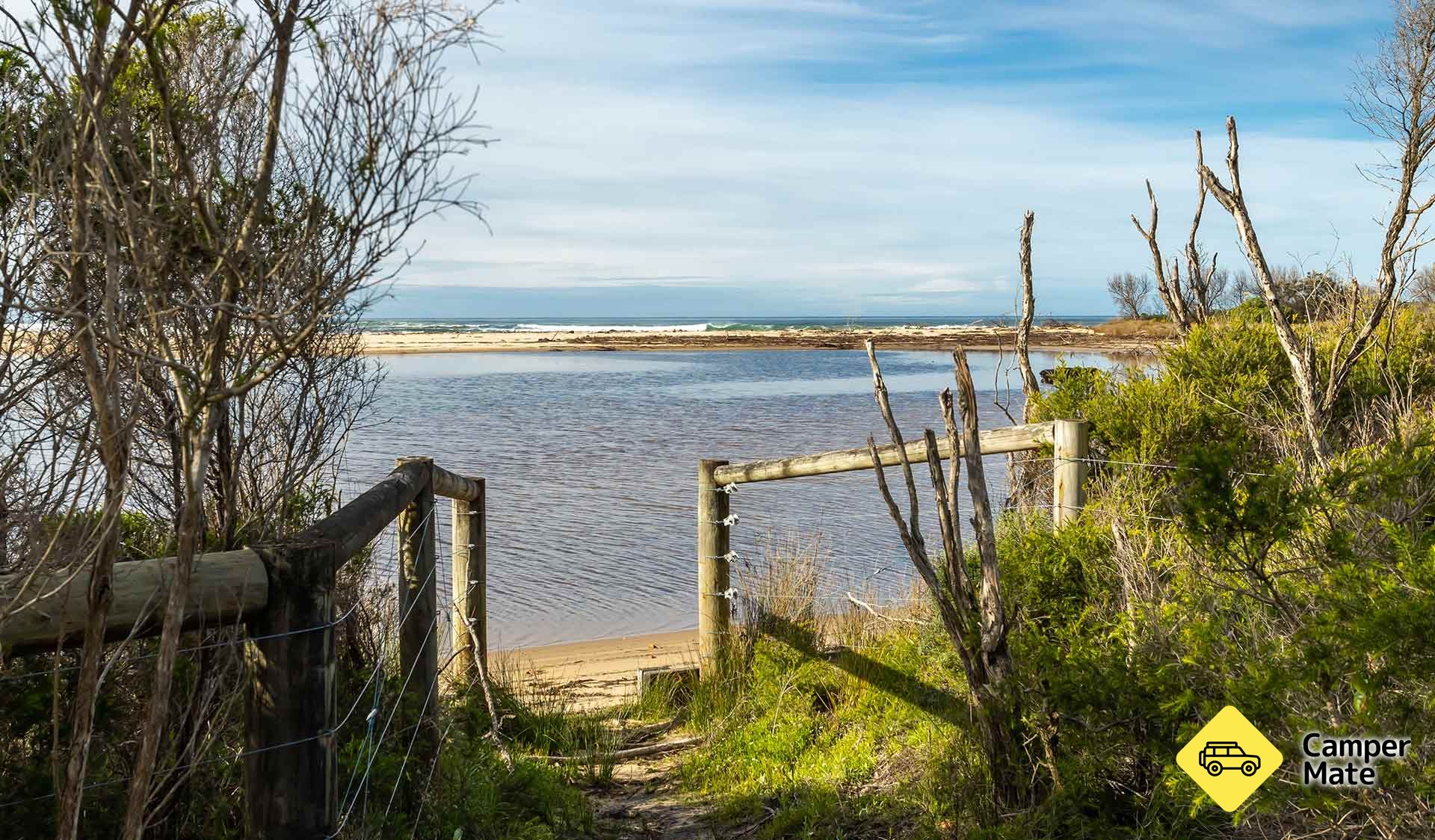 Mueller Inlet kempování