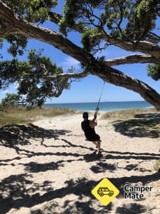 Whangapoua strand