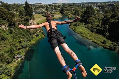 Aanloop van AJ Hackett Bungy Taupo