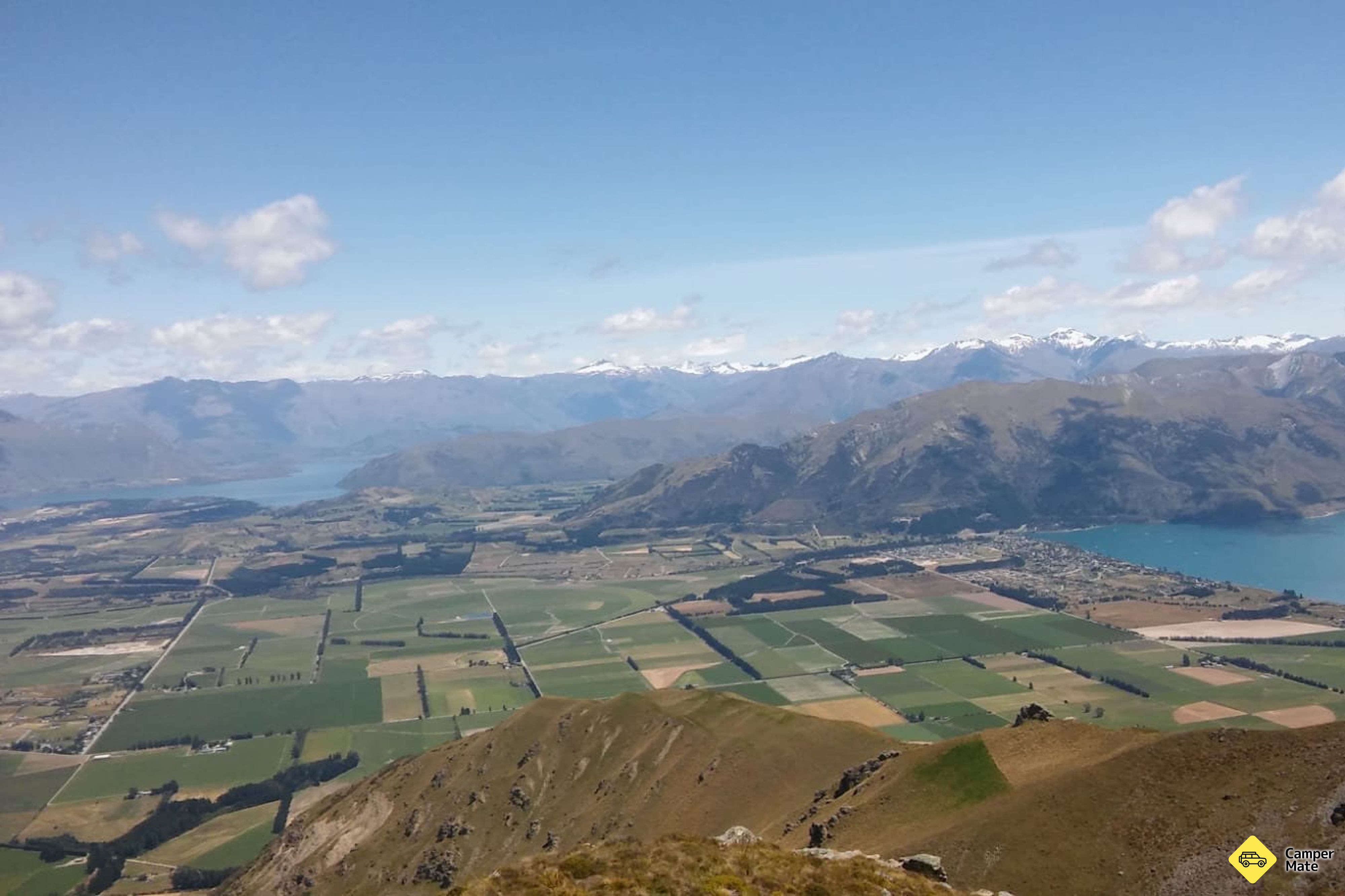 Overzicht van Grandview Mountain Track