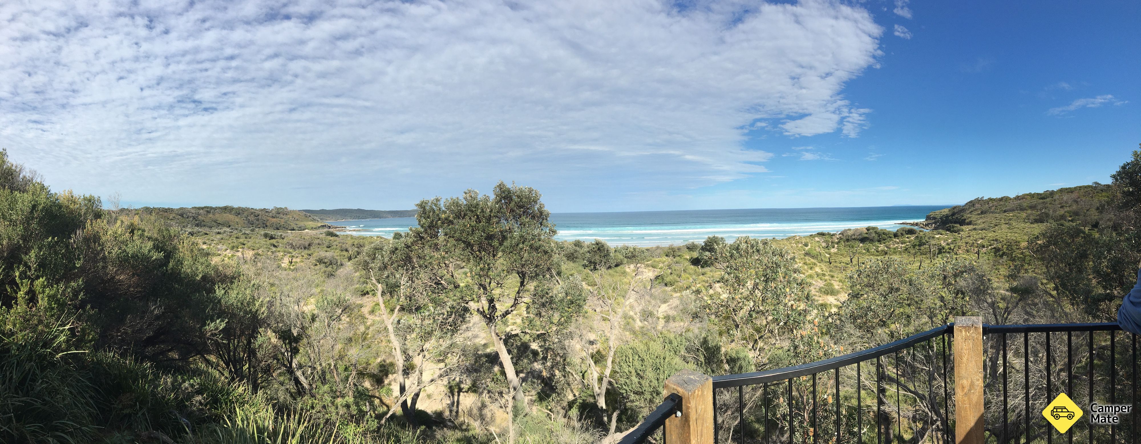 Plaats Cave Beach Camping