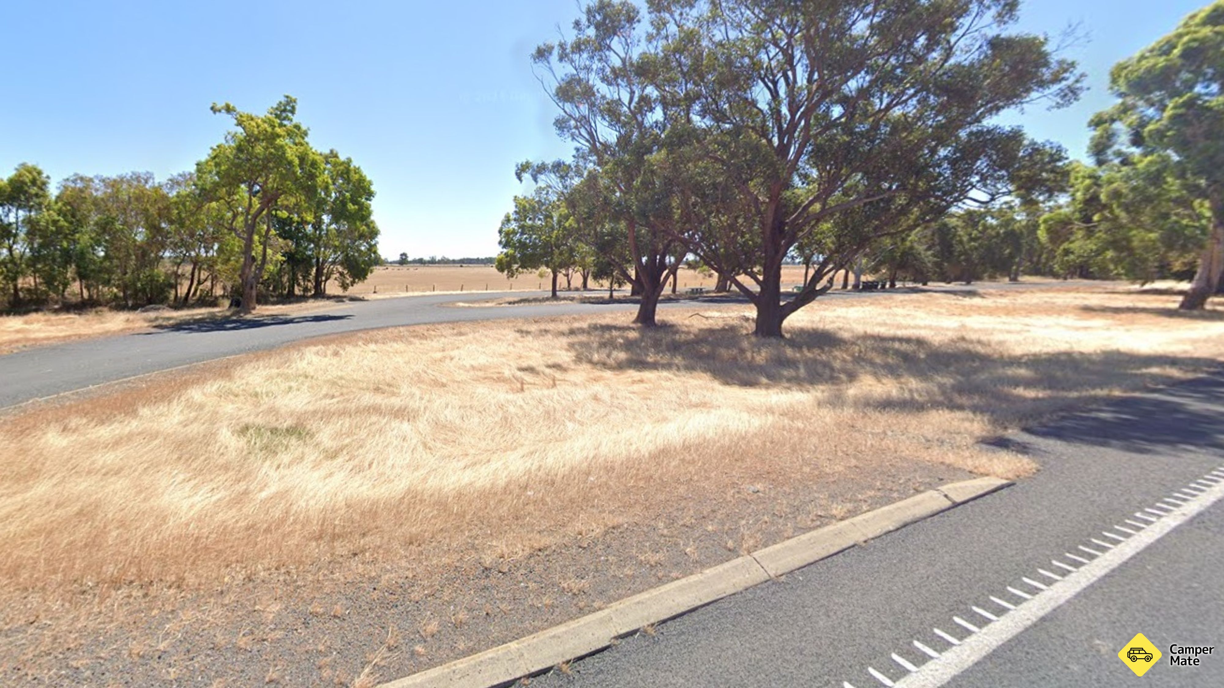 Overzicht van Blythwood South Rest Area