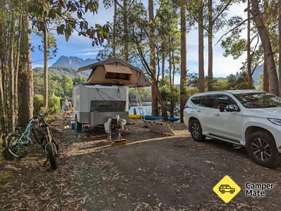 Camping Lake Roseberry Forshore
