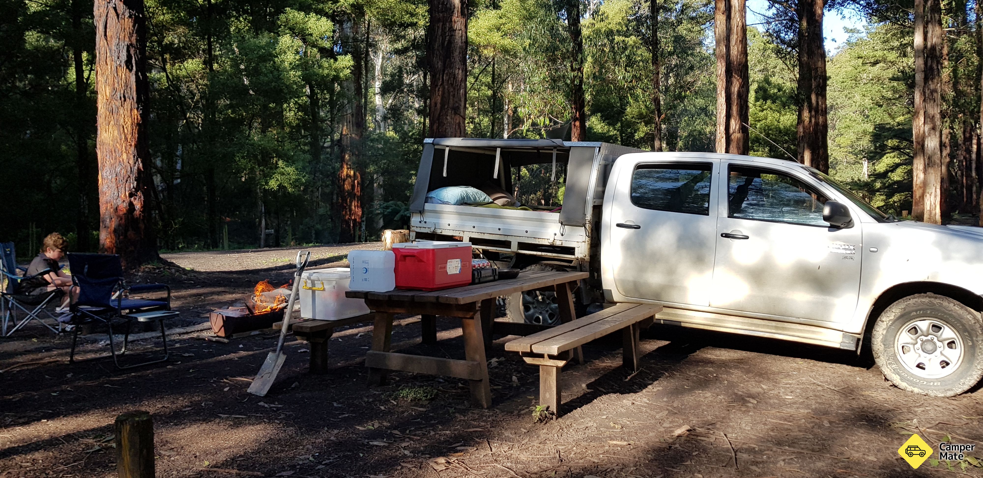Hunts Bridge Camping Area, Lal Lal State Forest - Image 2
