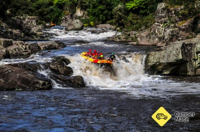 Wairoa River Rafting with Kaituna Cascades(ワイロア川ラフティング)