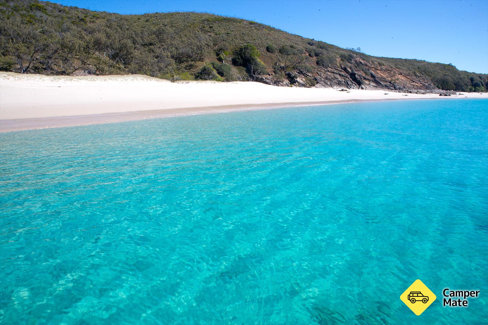 Karta över Great Keppel Island Hideaway