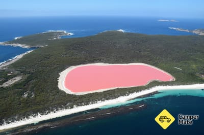 Il lago Hillier