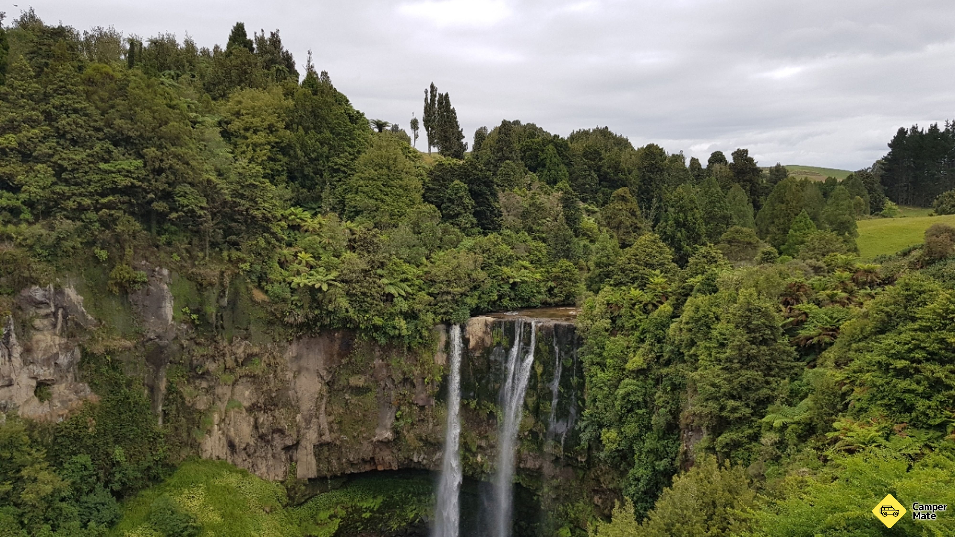 Omaru Falls الطريق