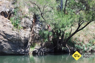 Wallaby Rocks Crossing Camp Area