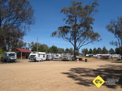 Poziția localității Ariah Park Camping