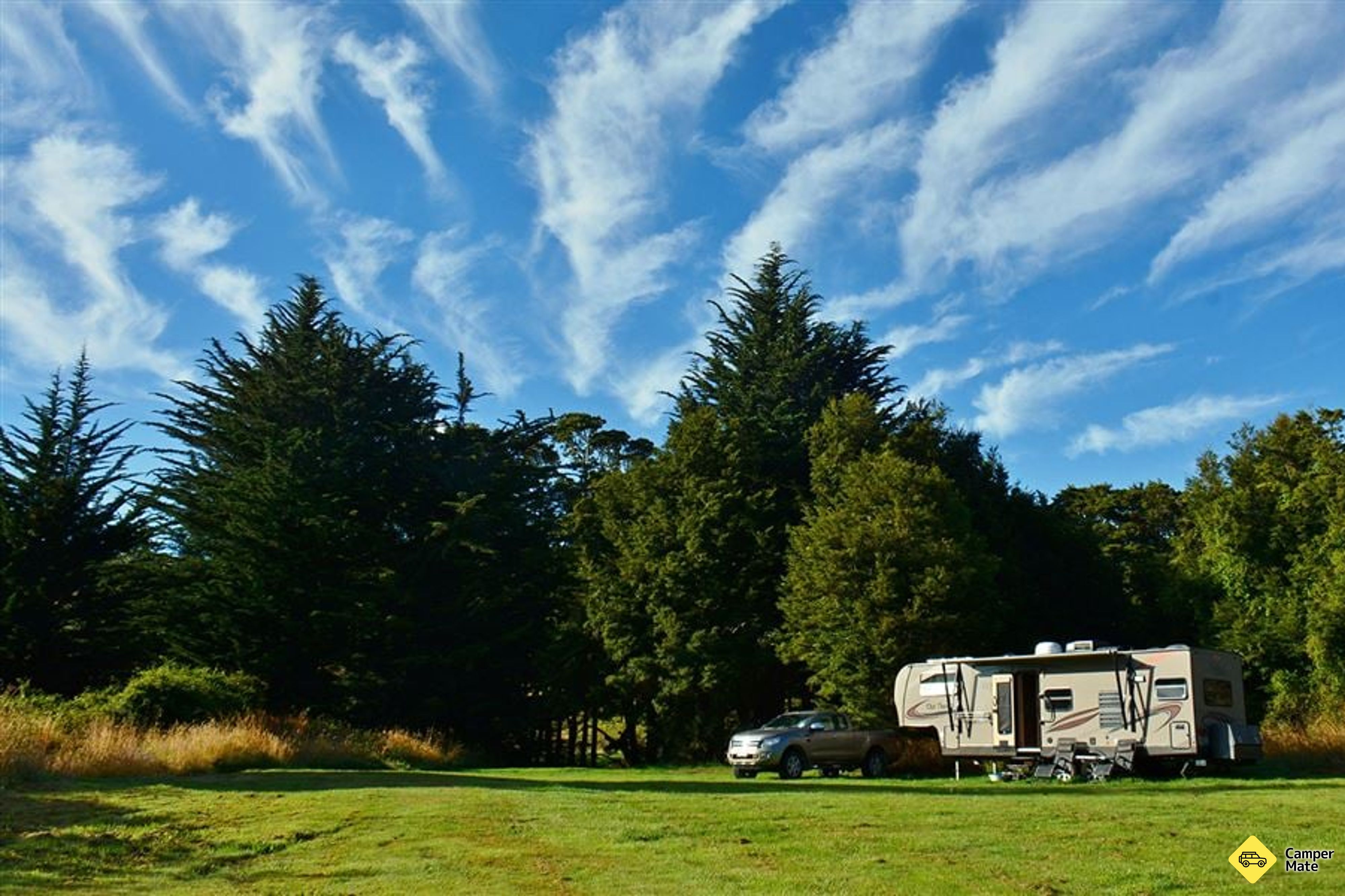 Le camping de Tawanui