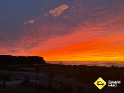 Tempat untuk menginap di Punakaiki Sunset