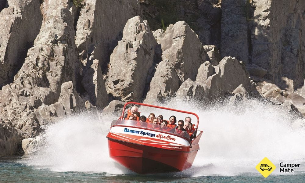 Waiau Gorge en jet boat