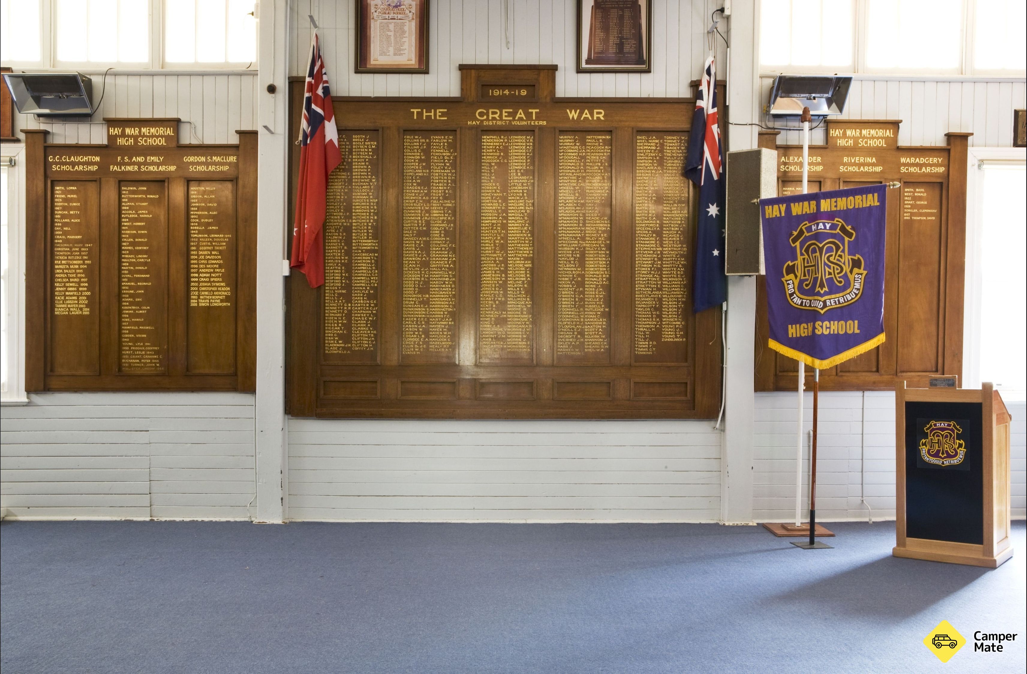 Hay War Memorial High School Museum