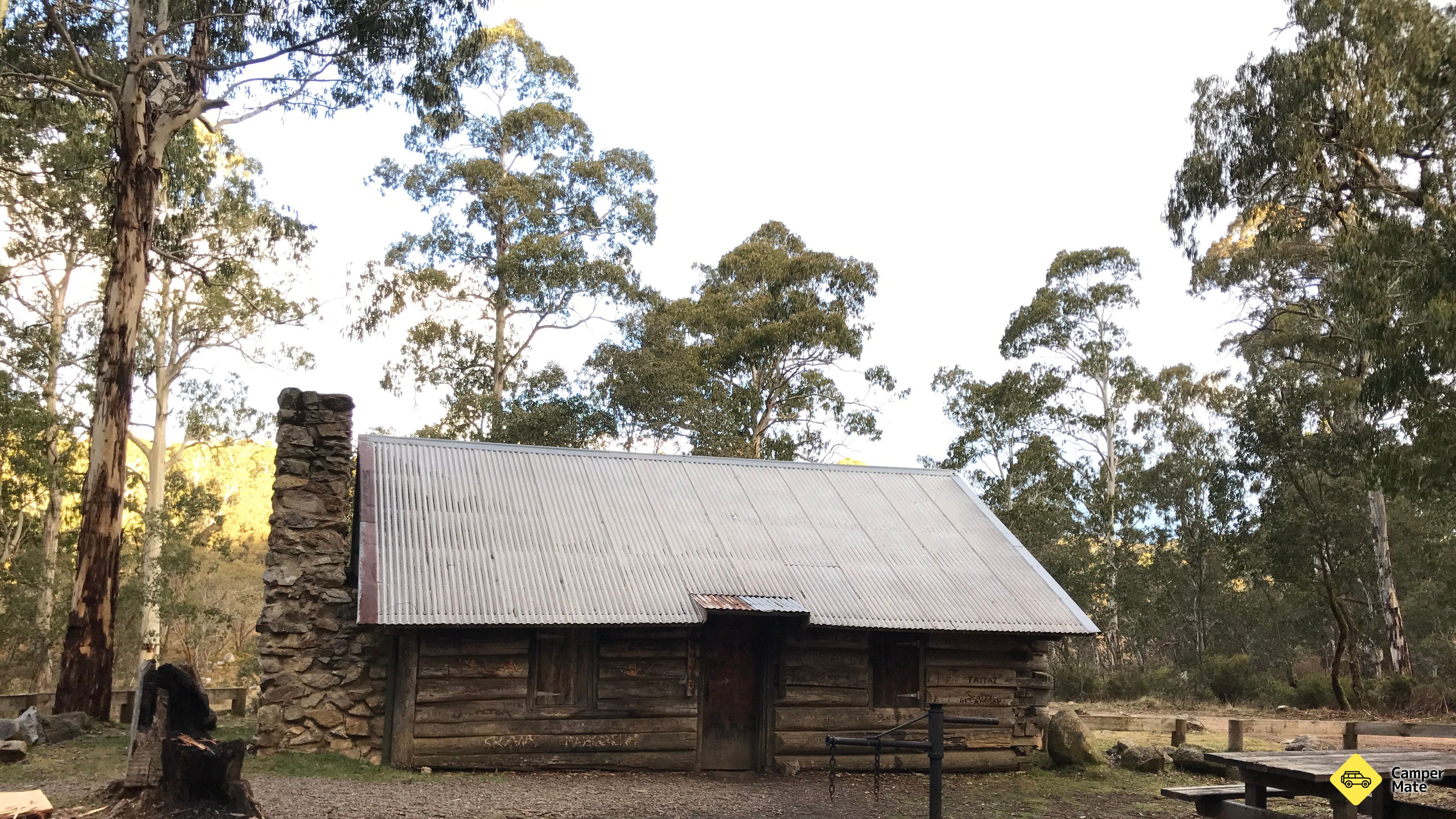 Moskva Villa Hut Camp område