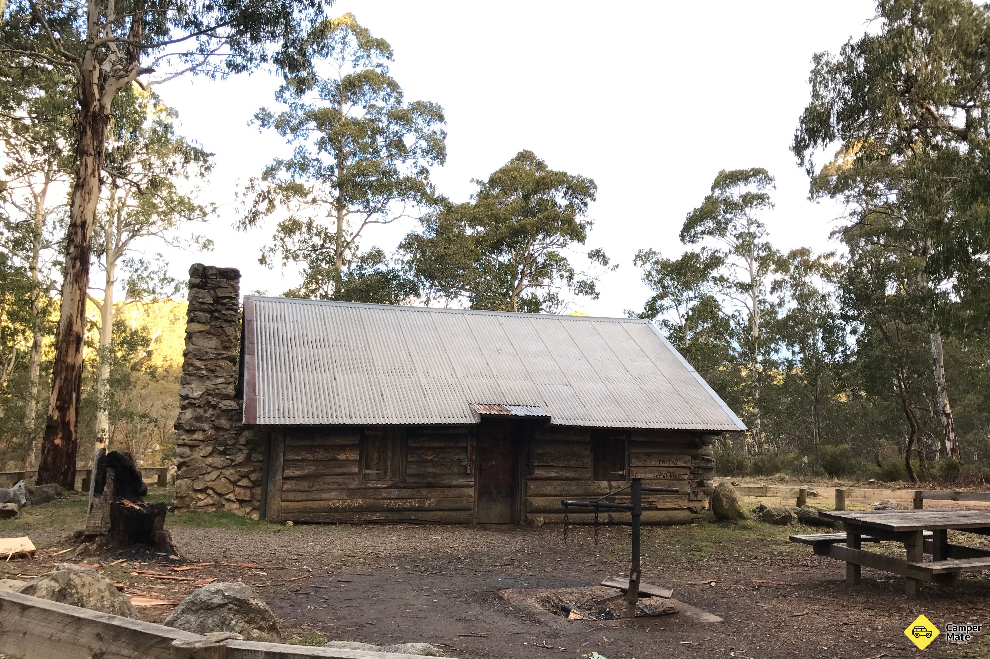 Moskva Villa Hut Camp område