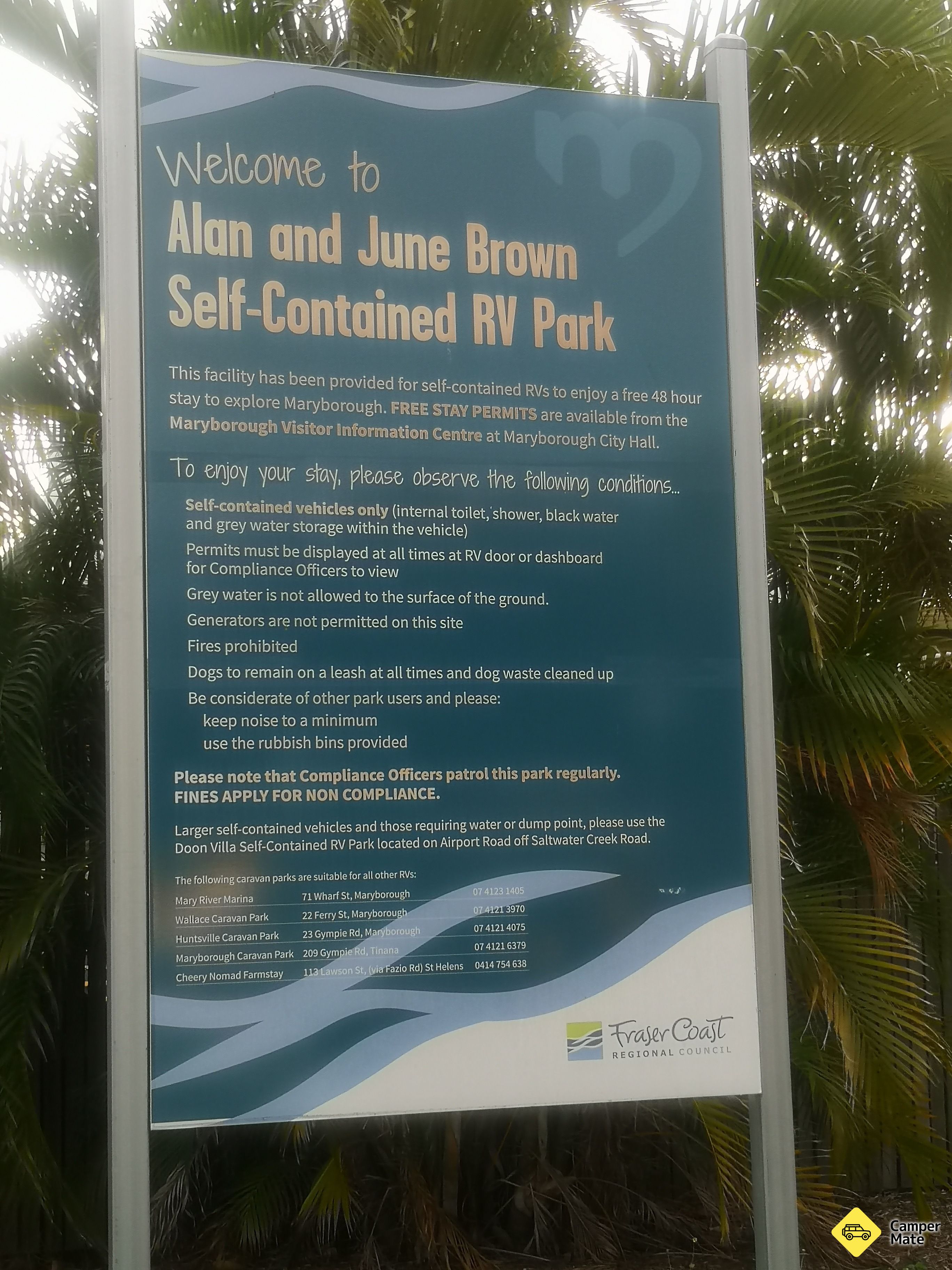 Alan and June Brown Stopover Carpark - Image 2