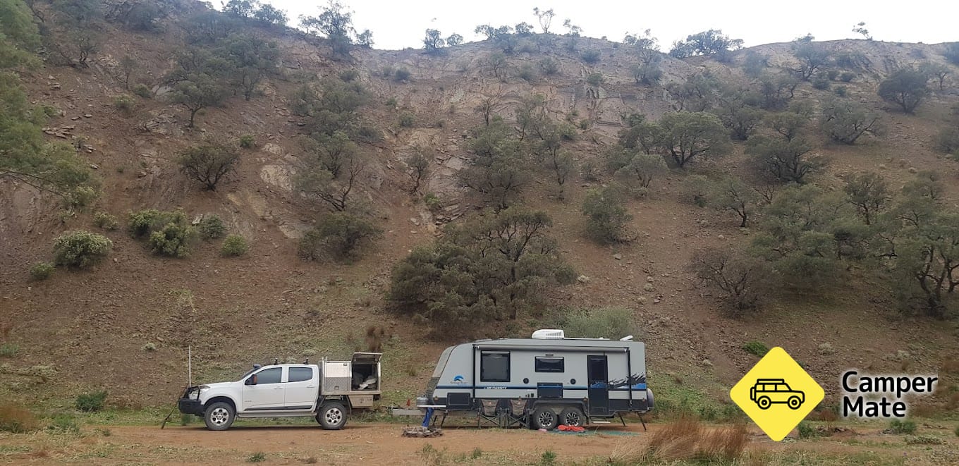 Parachilna Campground, Flinders Ranges and Outback, South Australia ...