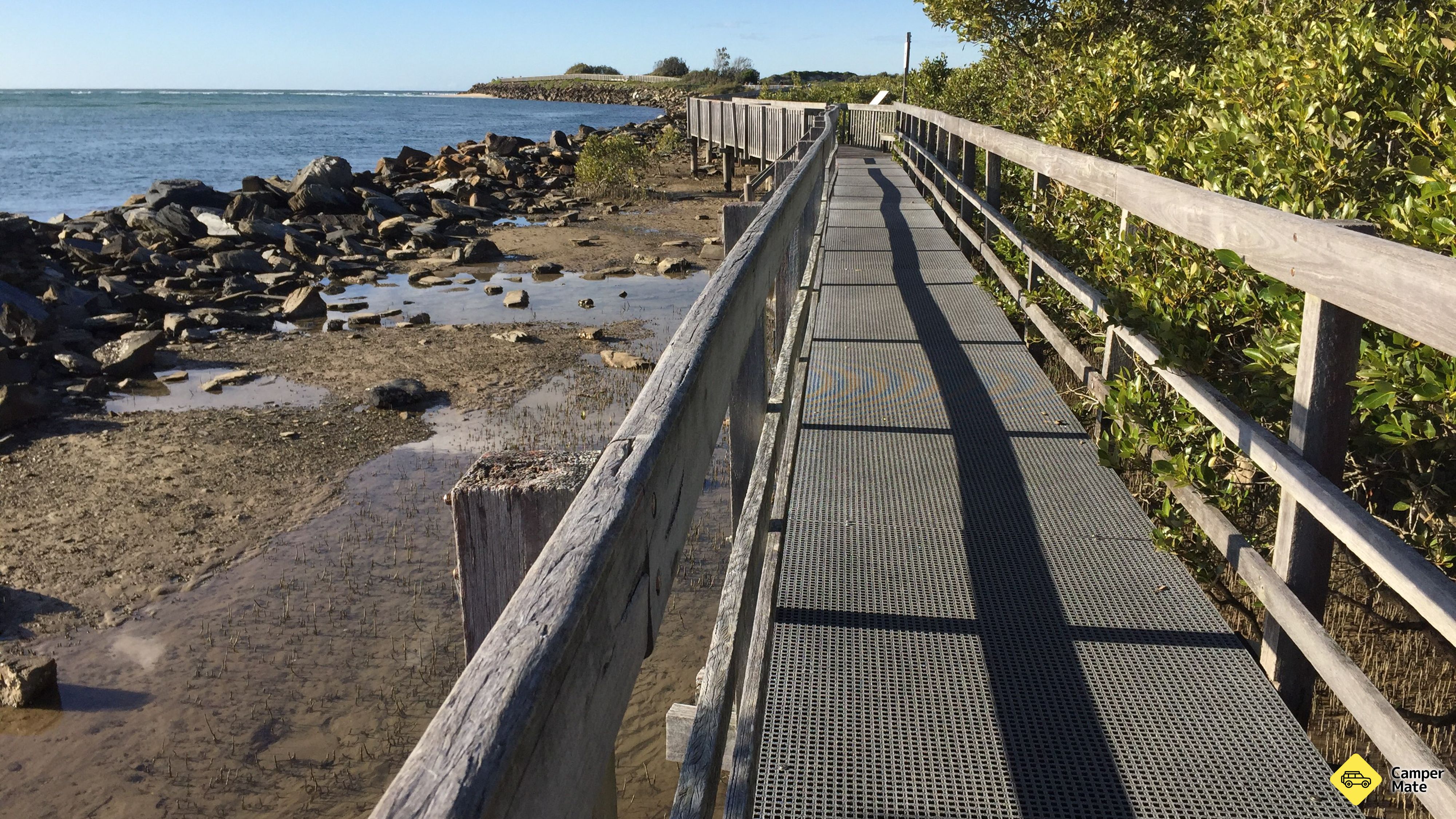 Uronga Urunga Boardwalk, North Coast NSW, New South Wales, Australia ...