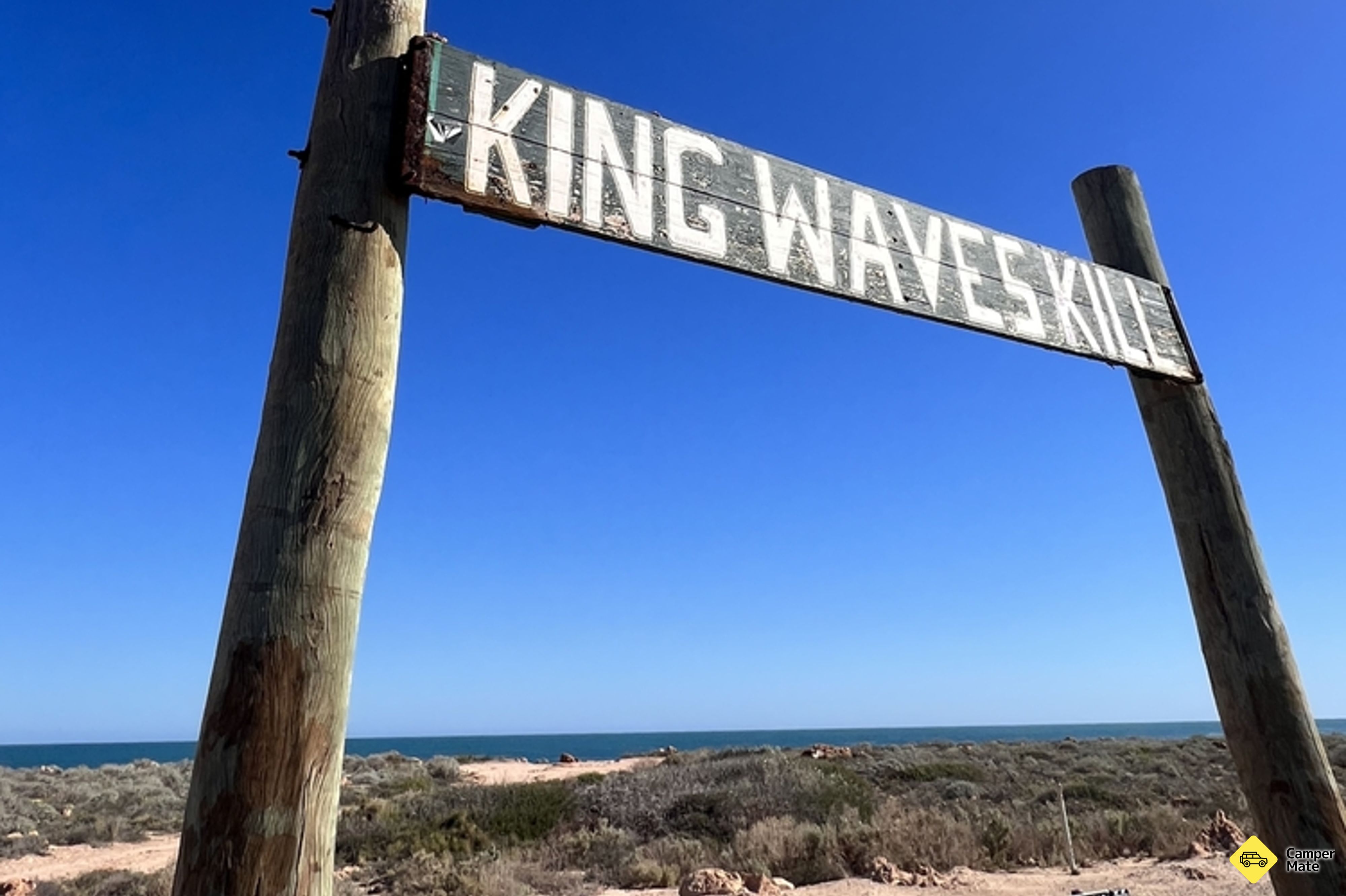King Waves Membunuh Tanda